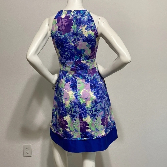 Eliza J. Floral Halter Dress Size S - Picture 4 of 5